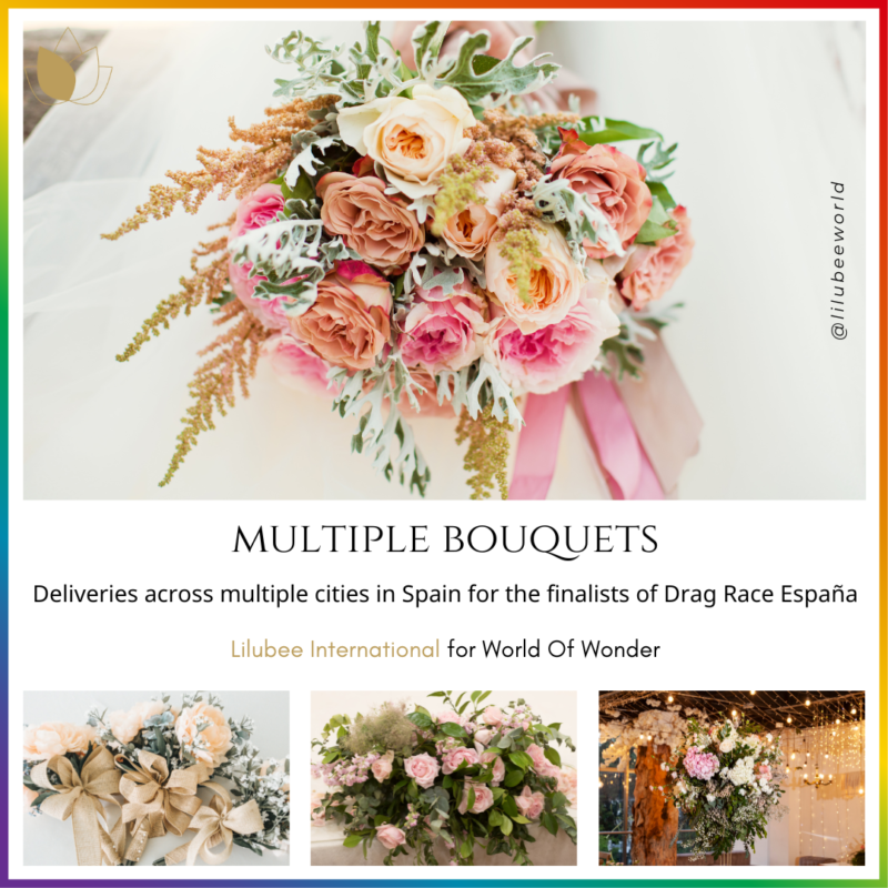 multiple bouquet delivery, corporate flowers with lilubee, best corporate flowers provider